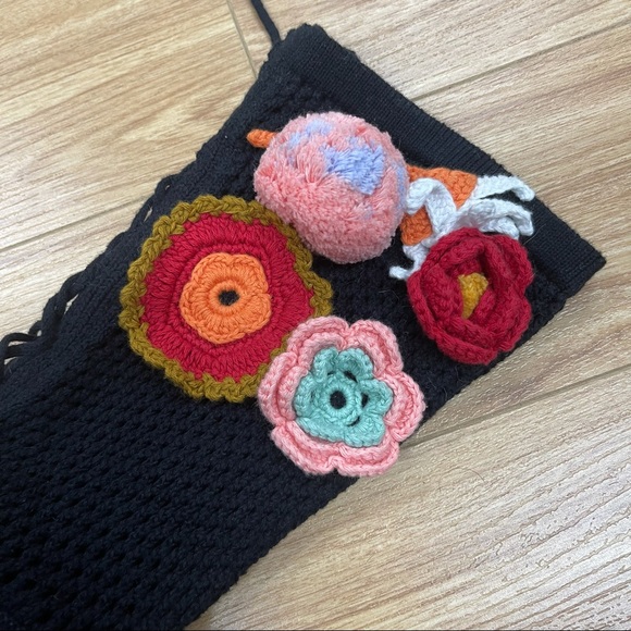 UGG - Floral Crochet Genuine Shearling Lined Boot - Picture 7 of 9